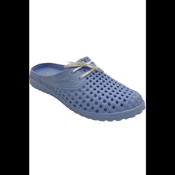 Barbara King Sole Steppers All-Weather Slip On Gardening Pastel Blue - Medium - Picture 3 of 5